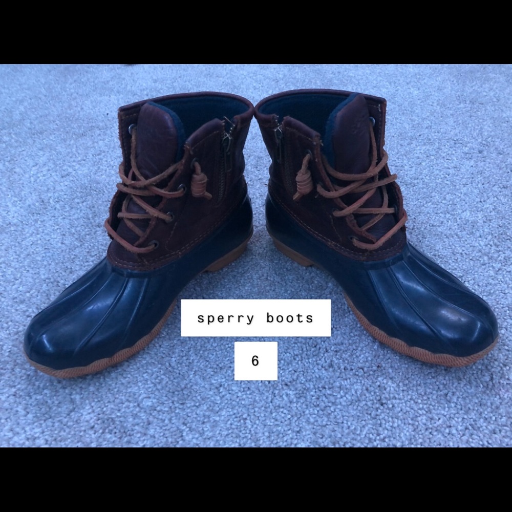 sperry duck boots